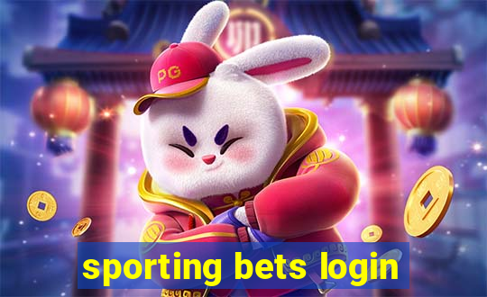 sporting bets login